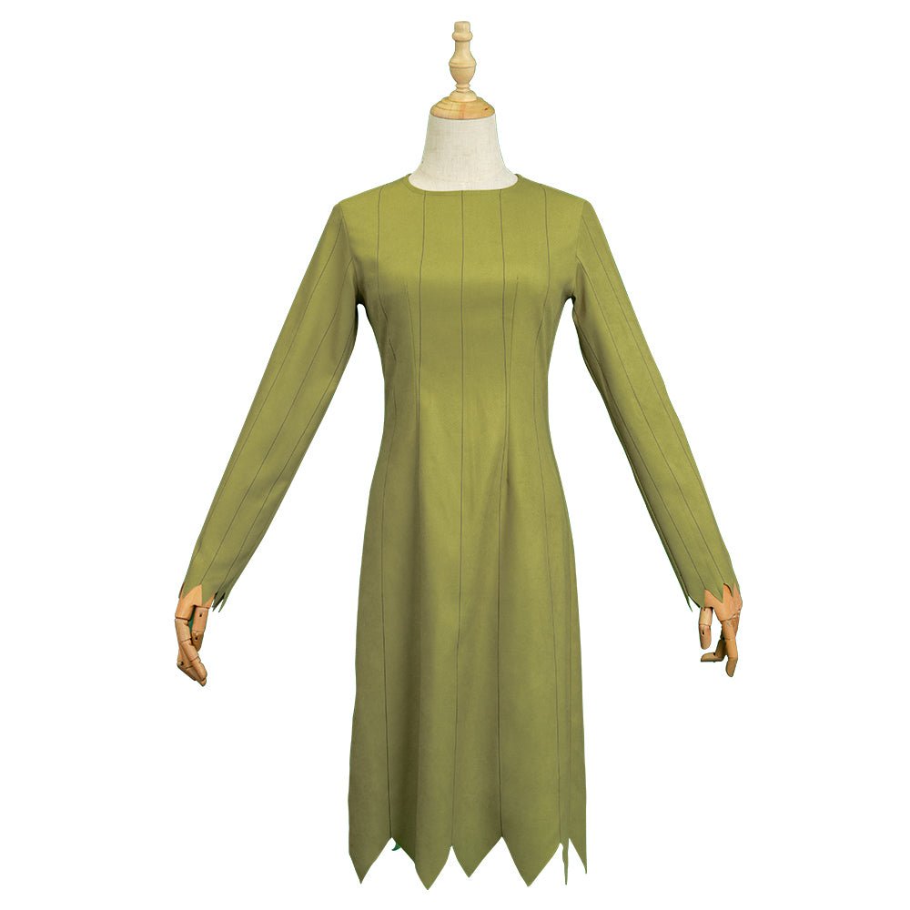 Costume Cosplay Delicious in Dungeon avec Perruque, Robe, Tenue Everak, Halloween