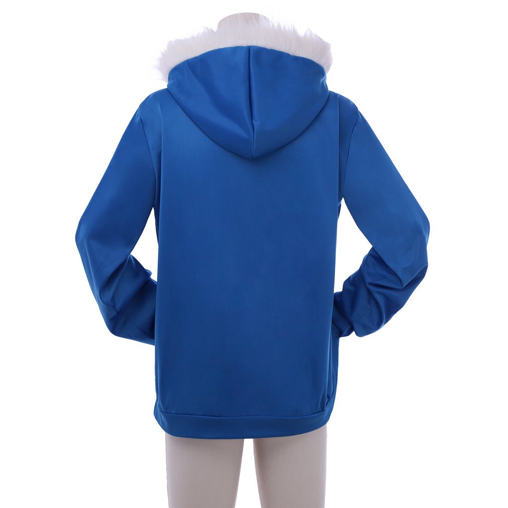 Costume Cosplay Undertale Sans pour Hommes – Veste Bleu Tenue de Jeu