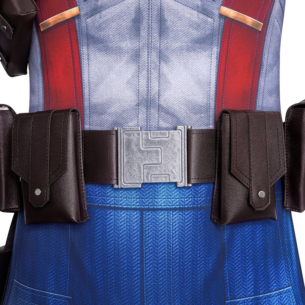 Costume Cosplay Captain America: Le Premier Vengeur - Réplique Authentique du Film
