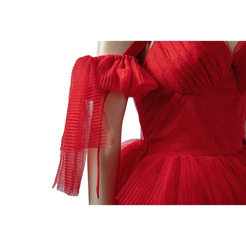 Costume Cosplay Harley Quinn Robe Rouge The Suicide Squad 2 Ensemble Complet pour Halloween