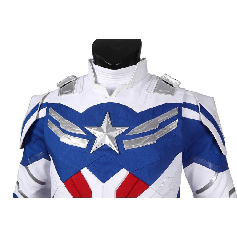 Costume de Cosplay du Faucon - Édition Bleue Classique | Taille Personnalisée Disponible