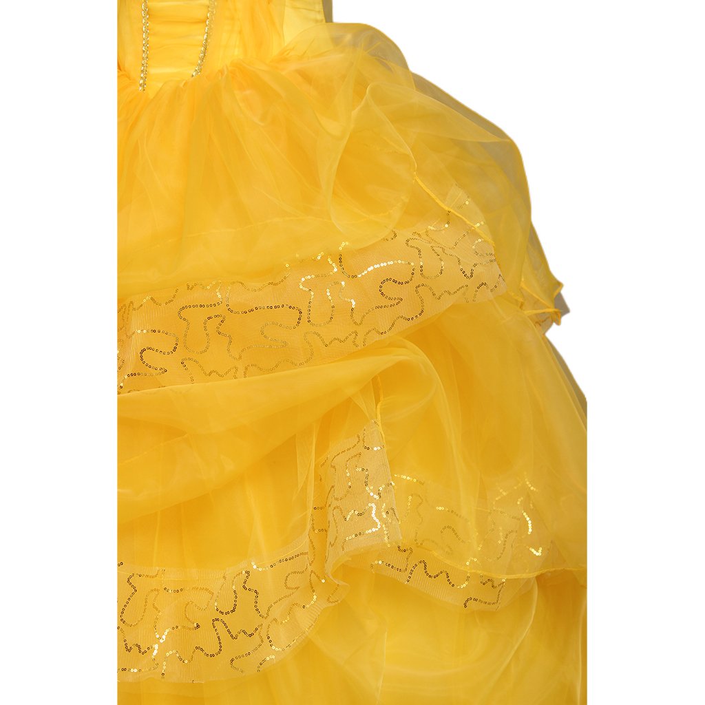Costume Cosplay Princesse Belle | Robe Adulte Princesse Disney Belle pour Halloween & Fêtes à Thème