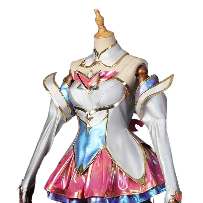 Costume Cosplay Star Guardian Kaisa LOL pour Femme - Uniforme Jupe