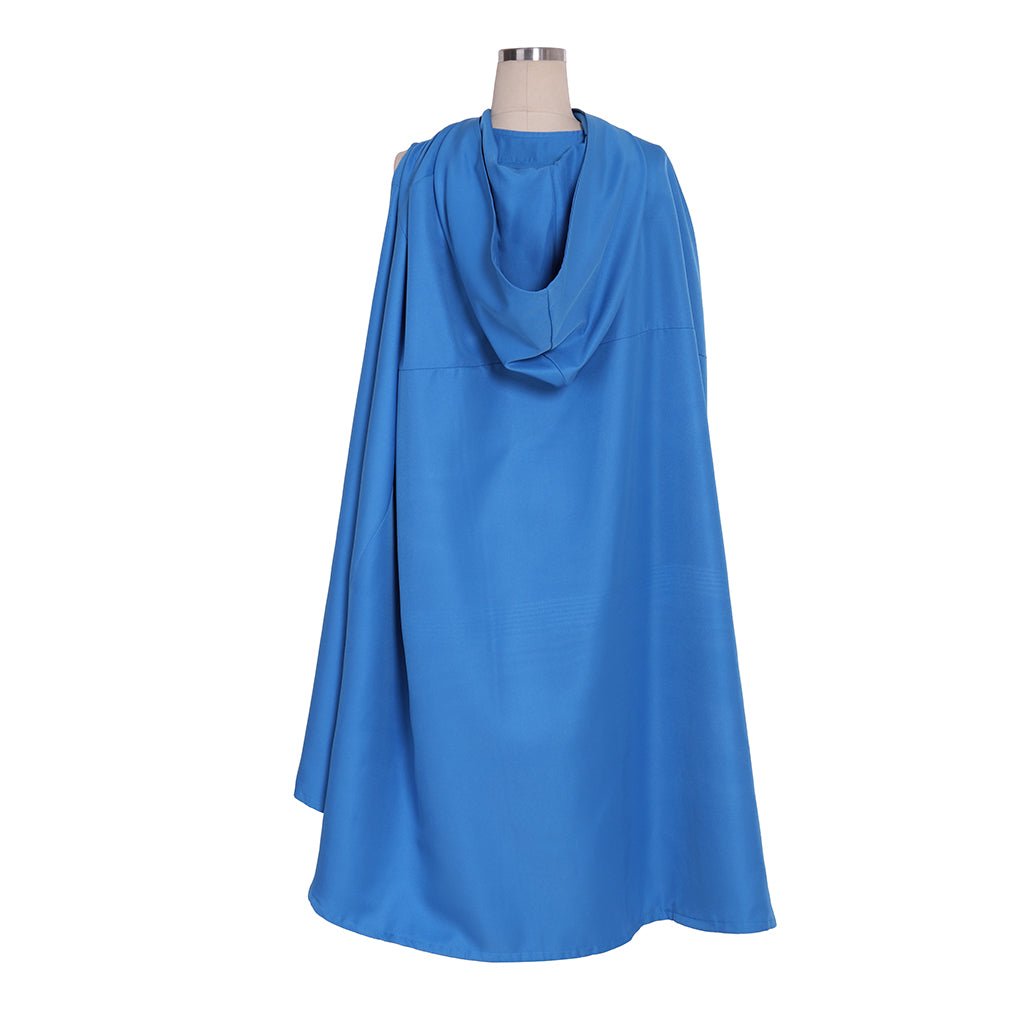 Costume Cosplay Daenerys Targaryen Robe Bleue avec Cape pour Femmes