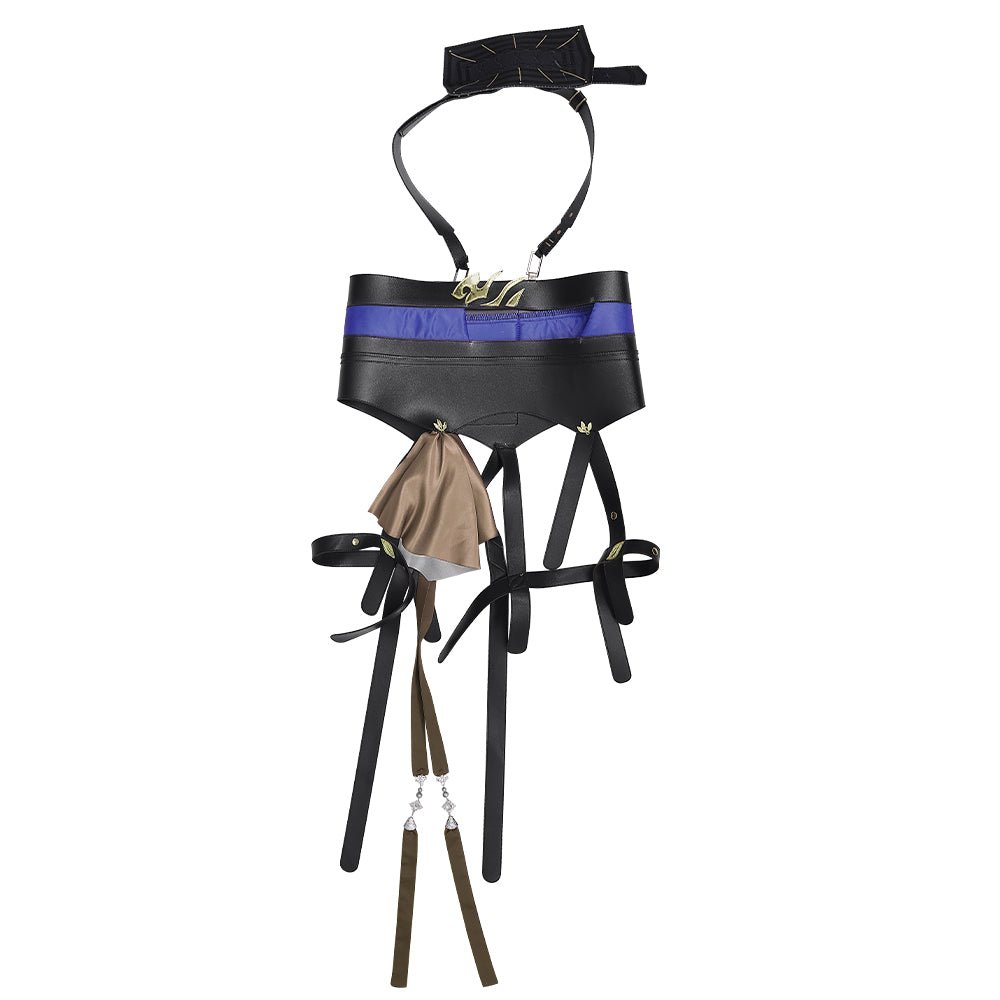 Nom de Code : Raven Fu Rong Costume Cosplay – Tenue Exquise de Personnage de Jeu pour Fans