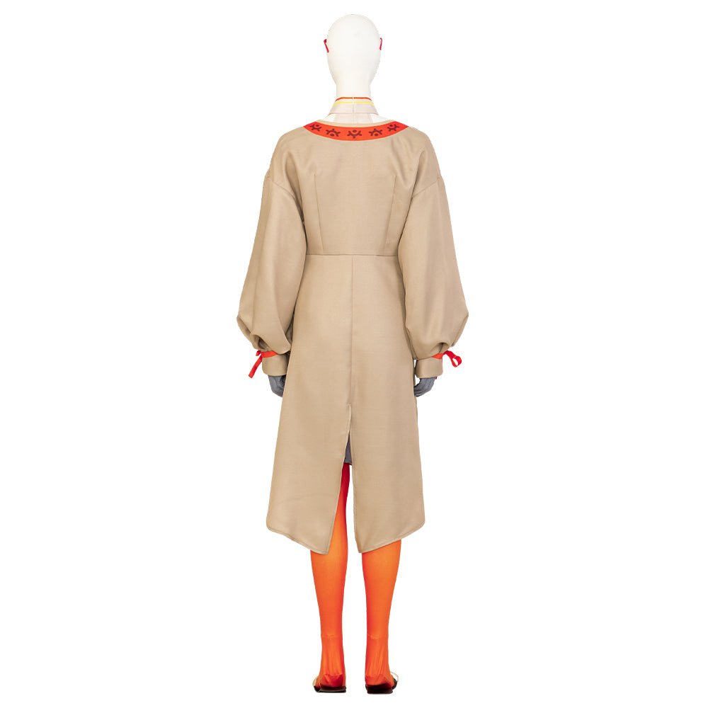 Costume Cosplay Purah Jeu - Tenue de Princesse avec Cape, Haut, Jupe et Accessoires