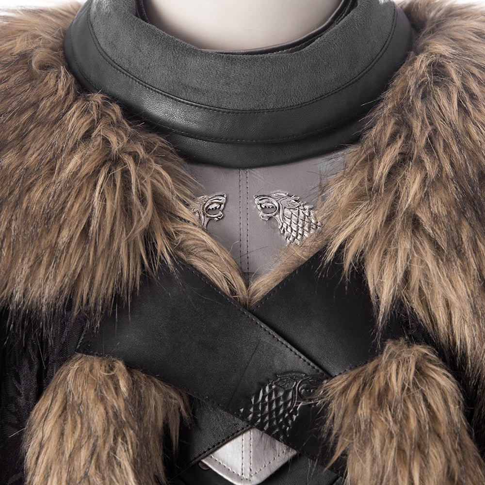 Costume Cosplay Jon Snow Saison 8 Game of Thrones - Qualité Premium