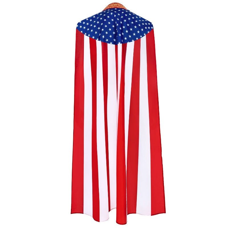 Costume Homelander pour Hommes avec Cape – Costume de Cosplay Ben Soldier pour Halloween