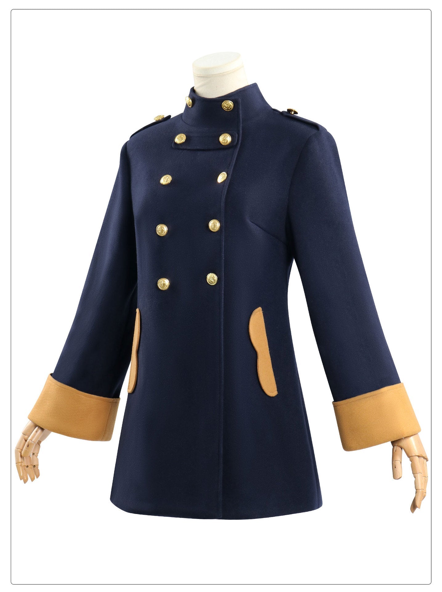 Manteau Cosplay Hiver JK Starberry Aikatsu! Jardin des Étoiles pour Fans d'Anime