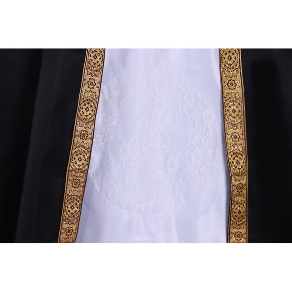 Costume Cosplay Reine Elizabeth Tudor | Robe de Bal Noir et Blanc pour Femmes pour Événements Historiques