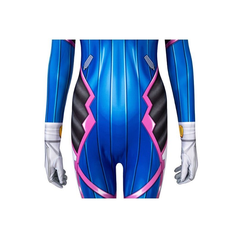 Costume Cosplay Overwatch D.Va - Impression Numérique Combinaison Complète pour Fans