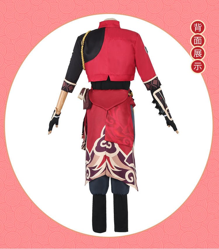 Costume Cosplay Genshin Impact Thoma – Ensemble Complet 5 Étoiles Style Officiel Inazuma
