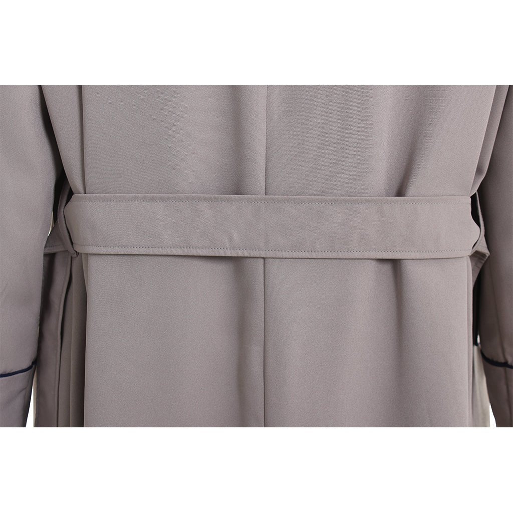 Manteau de Cosplay de la Treizième Docteure - Trenchcoat Ceinturé Ajusté