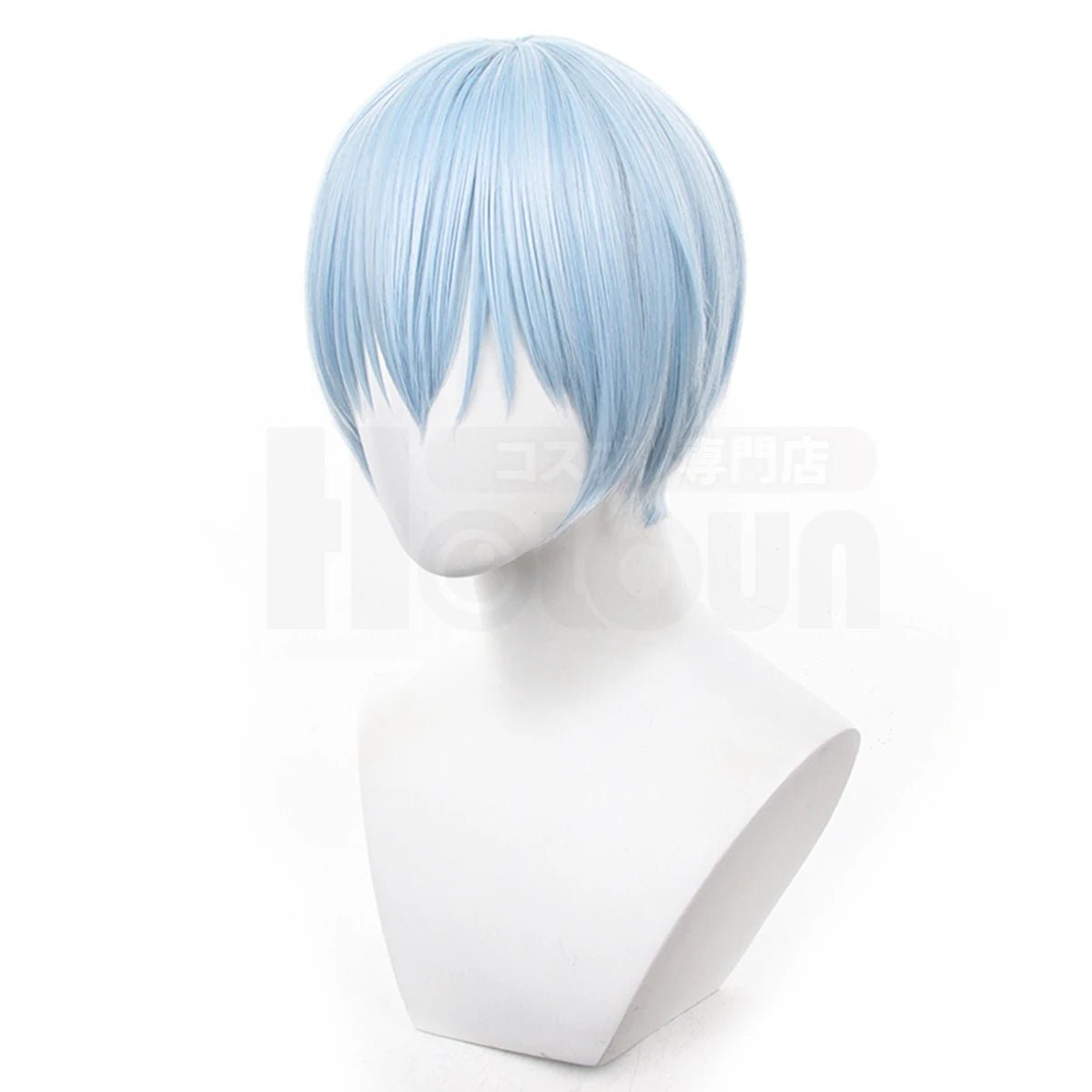 Perruque Cosplay Himmel de Frieren: Beyond Journey's End en Fibre Synthétique Ajustable pour Halloween et Noël