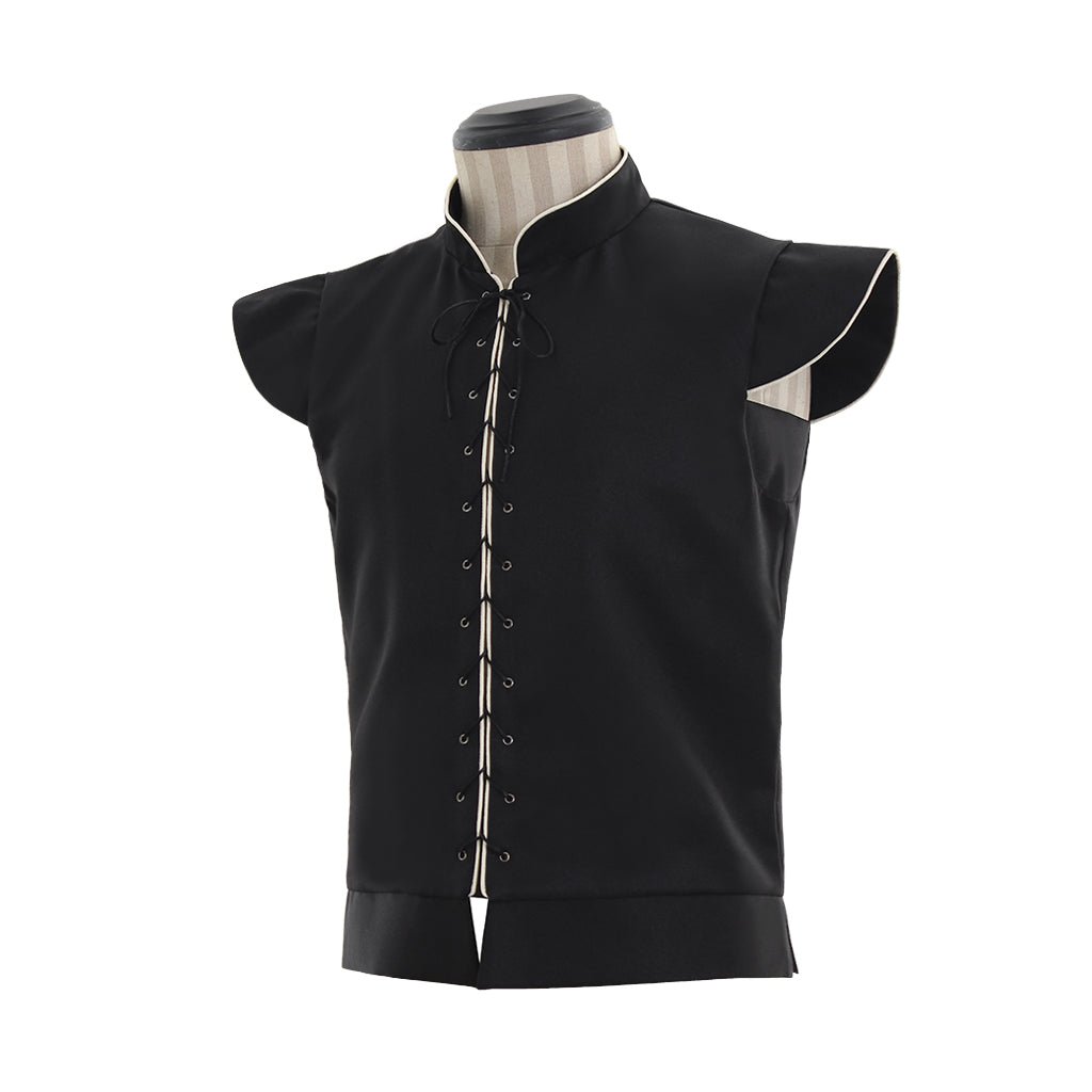Doublet Gothique Médiéval pour Hommes – Gilet de Cosplay Renaissance Rouge | Série Médiévale L'AniMirage
