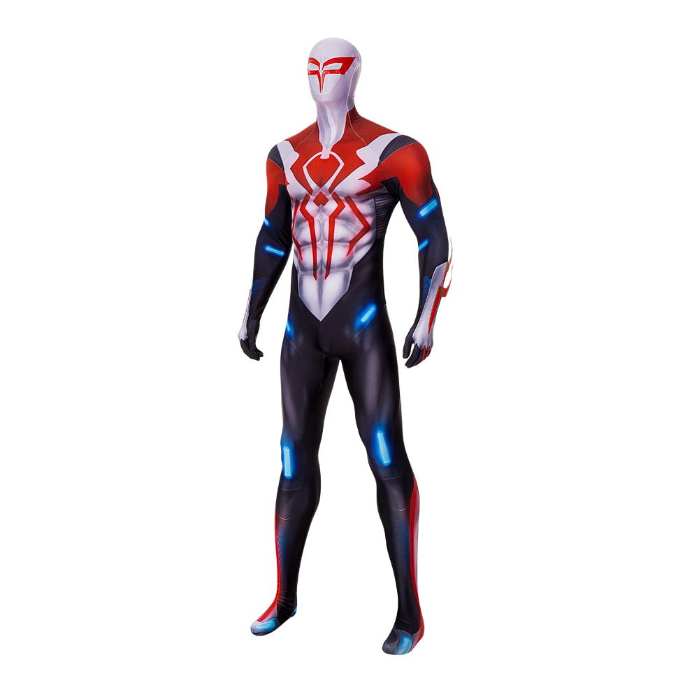 Costume Cosplay Spider-Man 2099 Miguel O'Hara - Combinaison Premium V2/V3 pour Hommes