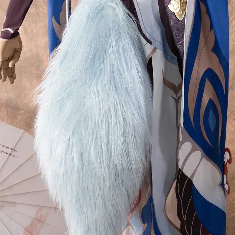 Costume Cosplay Yukong Honkai Star Rail Style Renard Robe Femme pour Halloween Carnaval Fête