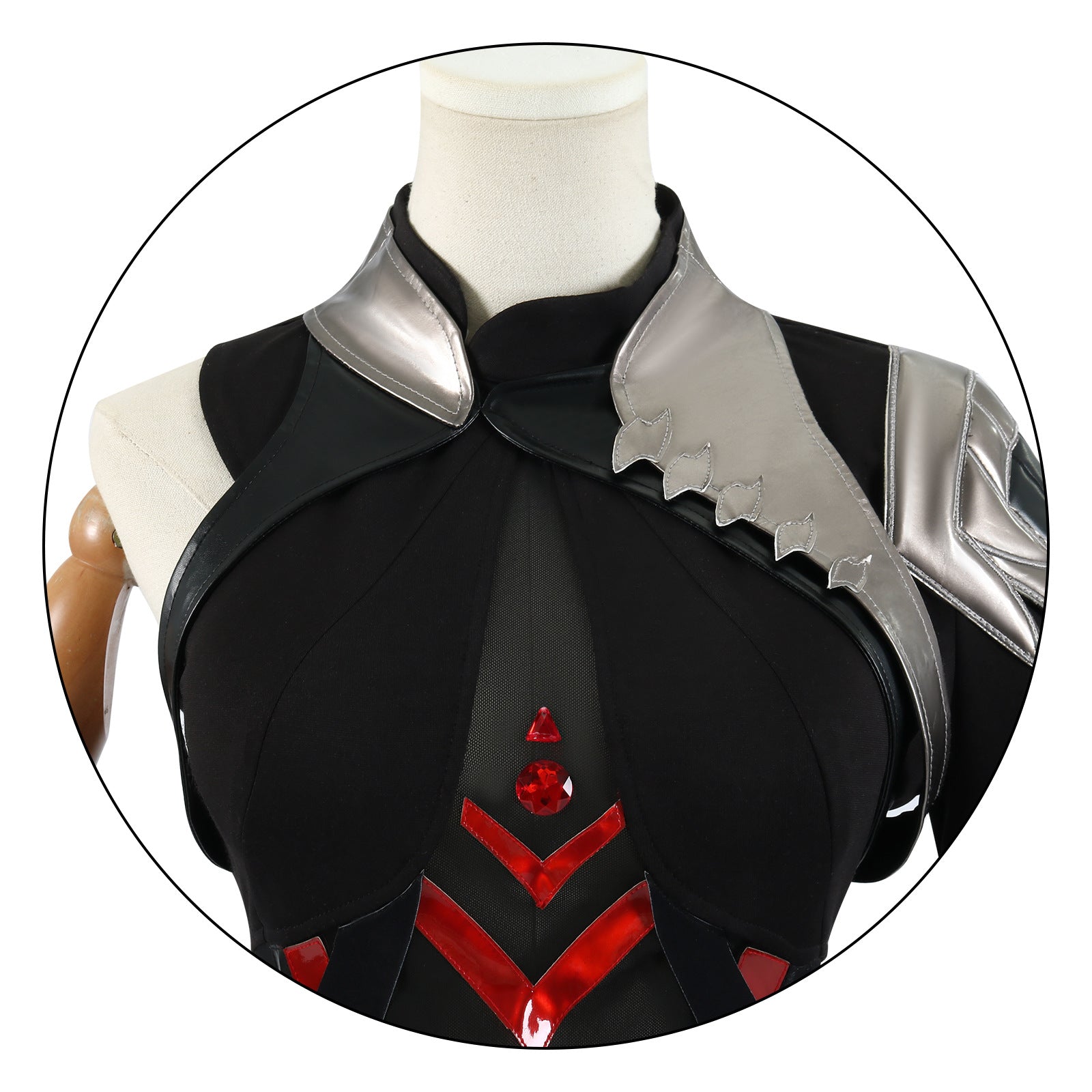 Costume Cosplay Plume Noire Dongjun – Honneur des Rois Nouveau Héros Ombre