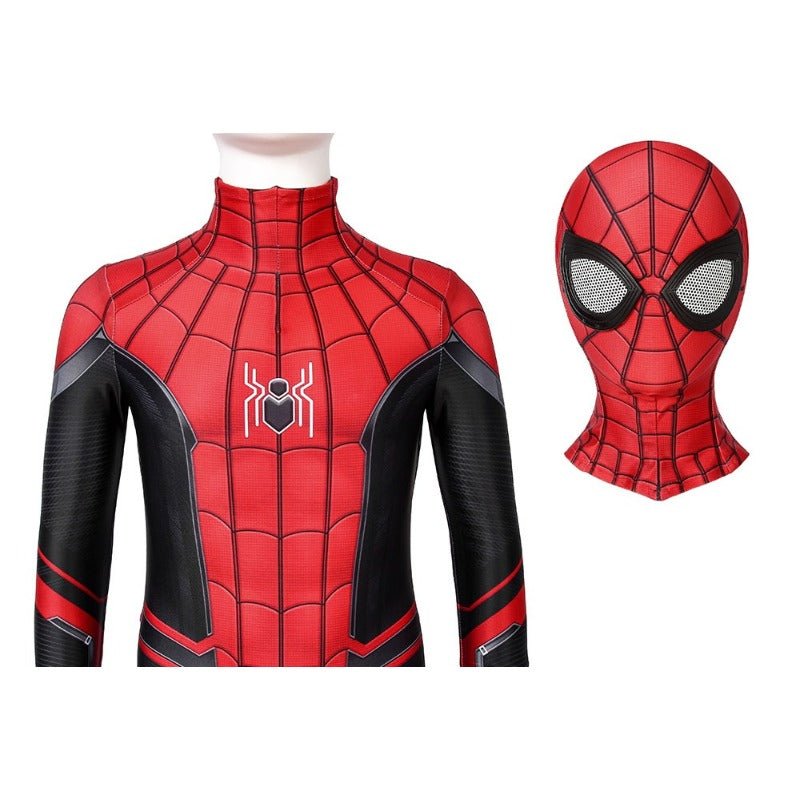 Costume Spider-Man Zentai pour Garçon - Combinaison du Héros Lance-Toiles avec Masque