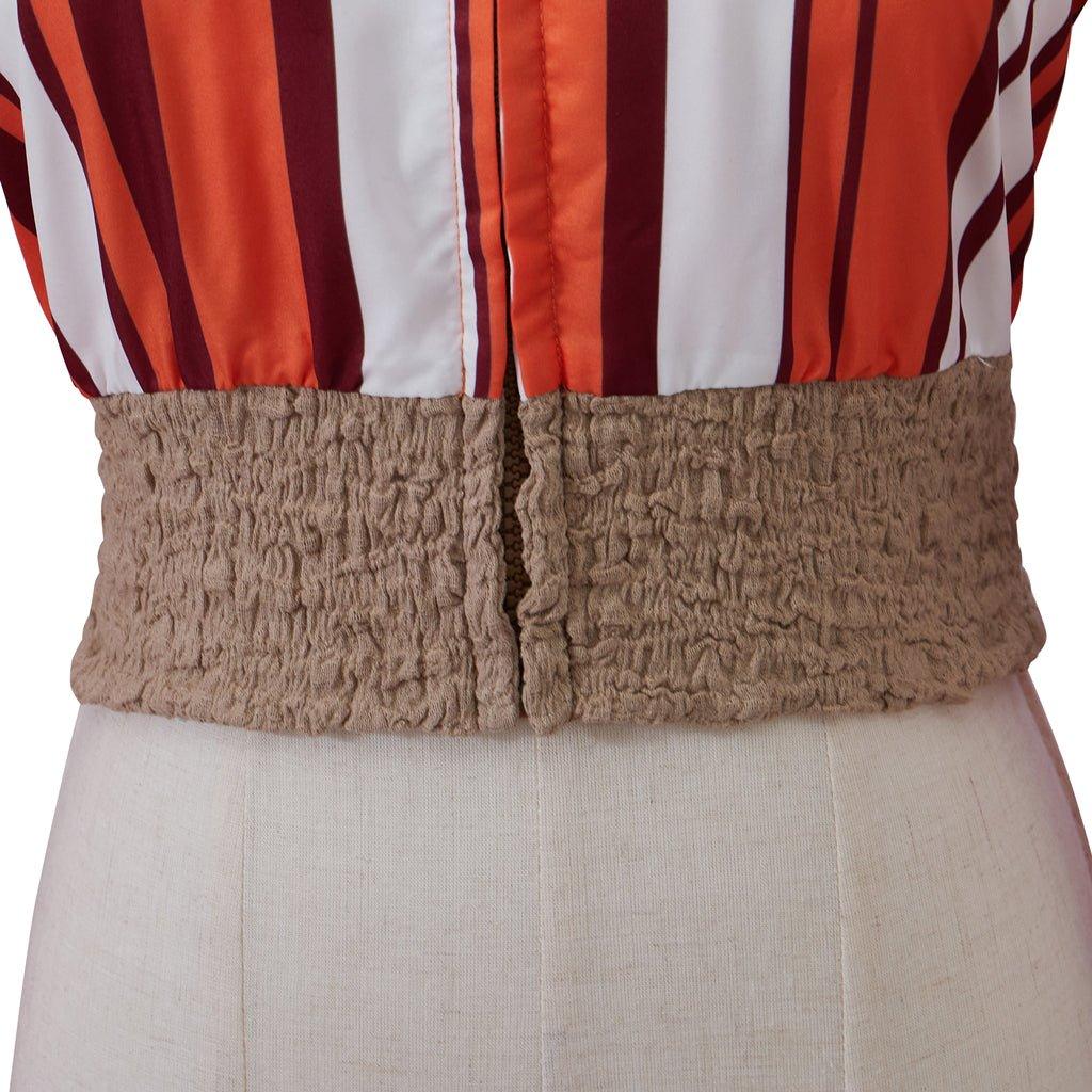 Costume Cosplay Donna Sheridan Mamma Mia pour Femme - Combinaison avec Ceinture | Tenue de Spectacle Musical Broadway