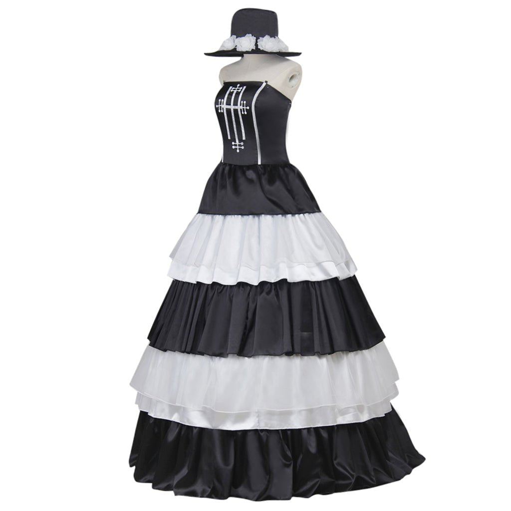 Costume Cosplay One Piece Perona Princesse Fantôme - Style Gothic Lolita