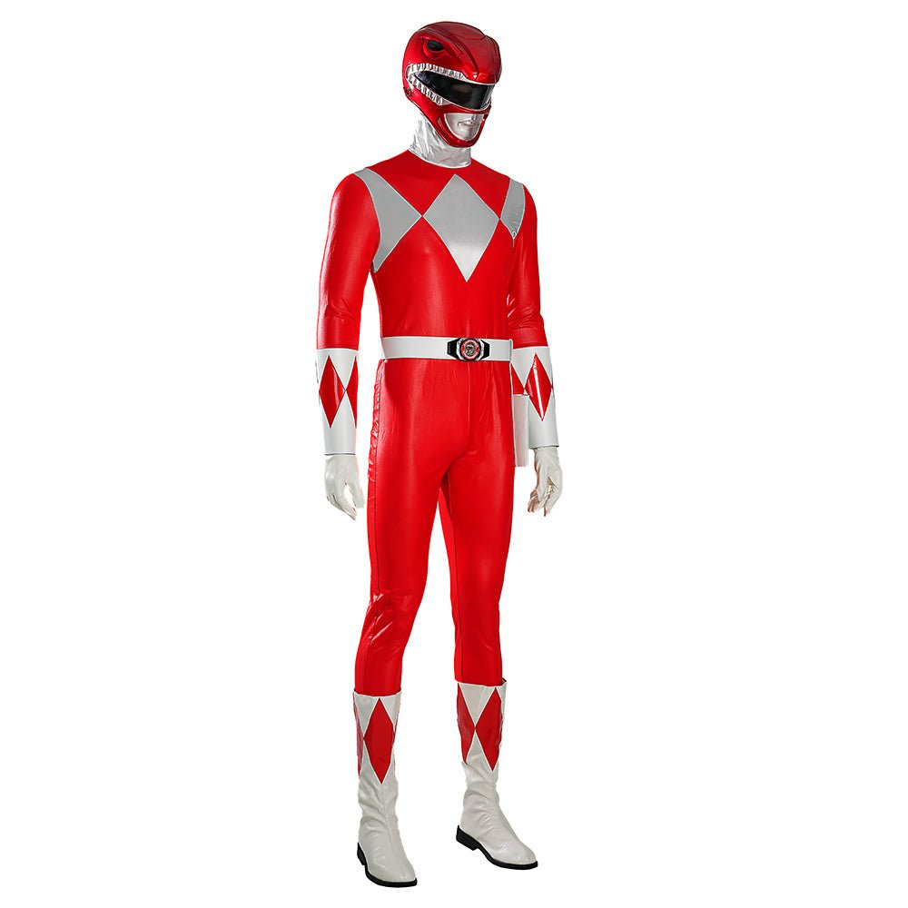 Combinaison Cosplay Ranger Rouge MMPR - Costume pour Fans et Collectionneurs