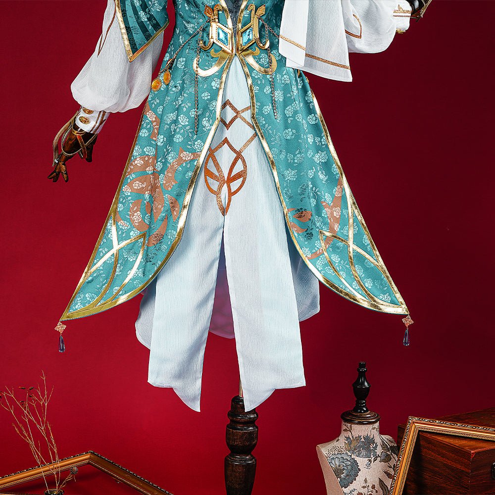 Costume Cosplay Lisa Yae Fleur Cachée Genshin Impact - Tenue Élégante Inspirée de l'Anime pour Femmes