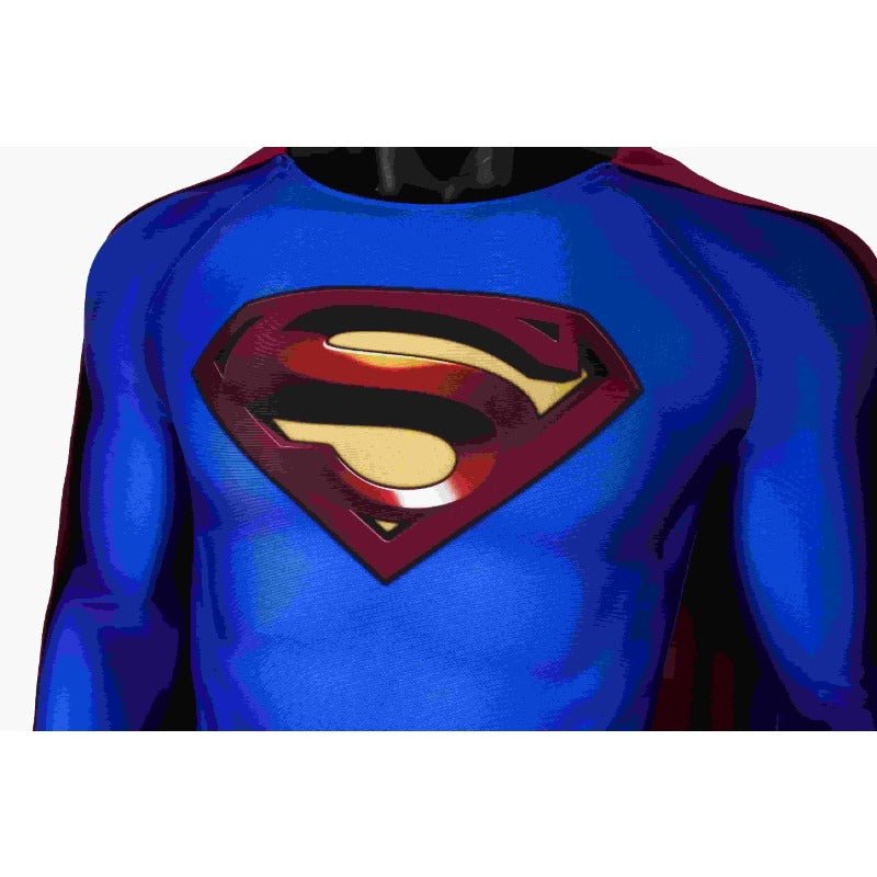 Costume Cosplay Clark Bleu Héros Infinite Earths avec Cape Superman