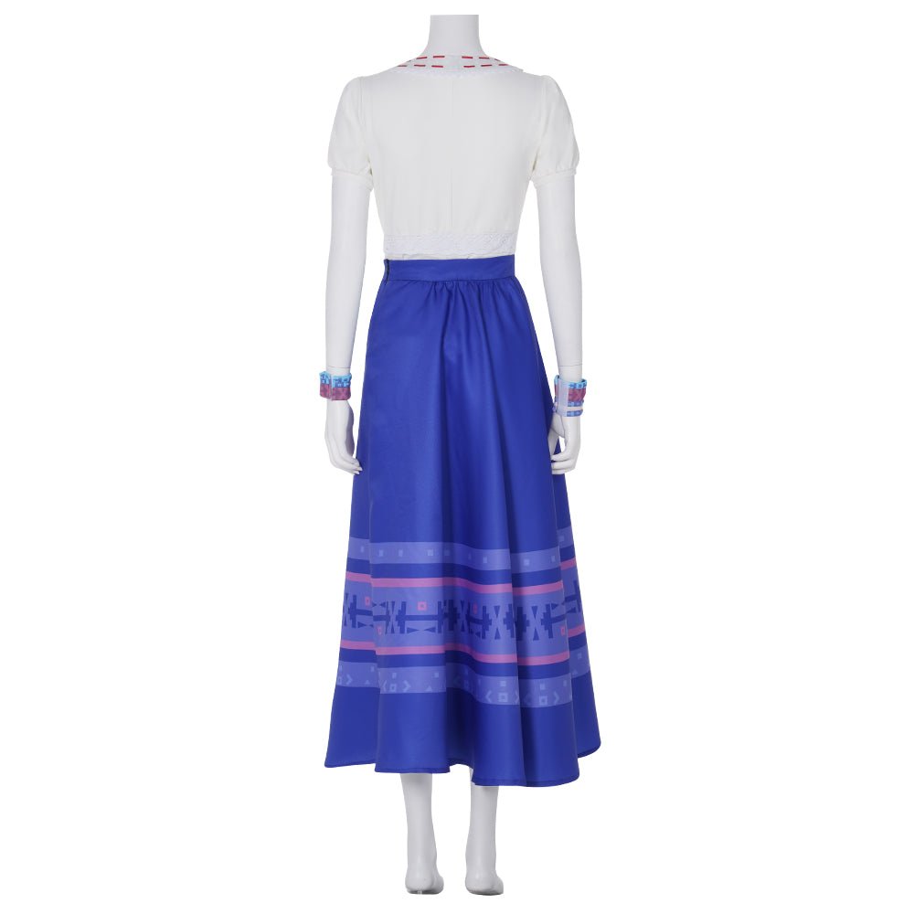 Costume Cosplay Luisa Madrigal Encanto - Tenue Halloween pour Femmes