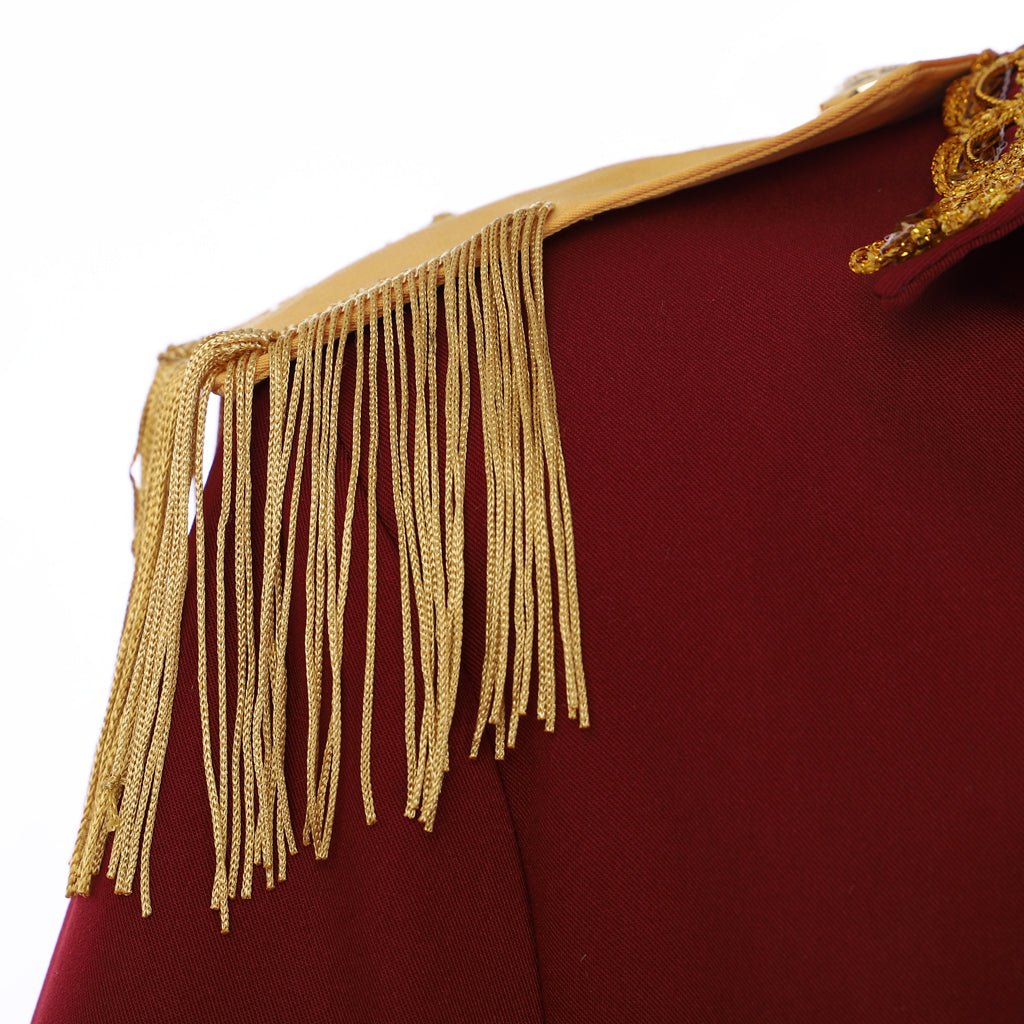 Veste Militaire Inspirée Hamilton | Costume Gothique Aristocratique Colonial pour Hommes | Série Médiévale L'AniMirage