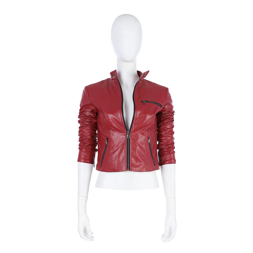 Costume Cosplay Claire Redfield Resident Evil 2 Remake - Tenue de Jeu de Haute Qualité