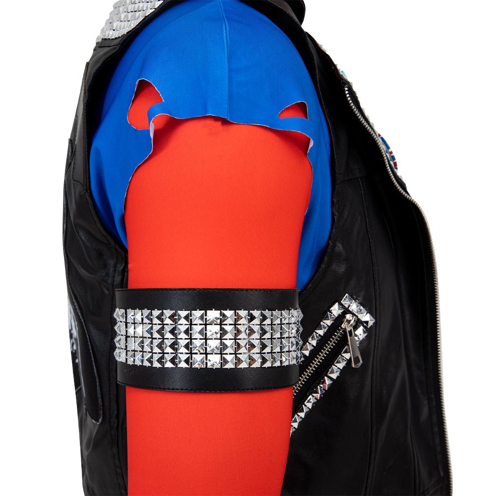 Costume Cosplay Punk Spider-Man (Hobie) de Spider-Man: À Travers le Spider-Verse