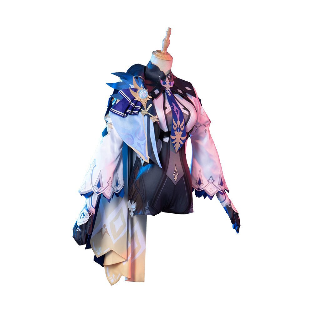 Costume Cosplay Eula Genshin Impact pour Femmes - Tenue de Fête Halloween Anime