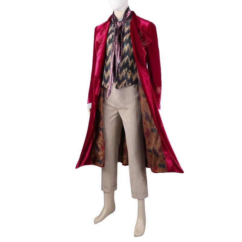 Costume Wonkka Cosplay pour Adultes & Enfants – Déguisement Fantaisie pour Halloween et Carnaval