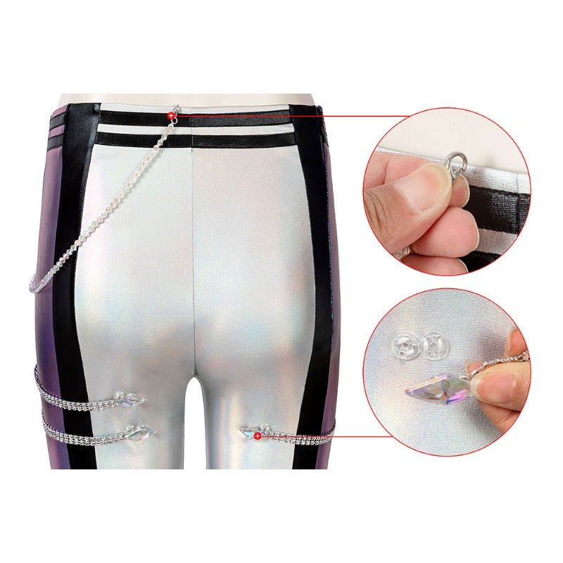 Costume Cosplay Kai'Sa Fille du Vide pour Halloween et Carnaval