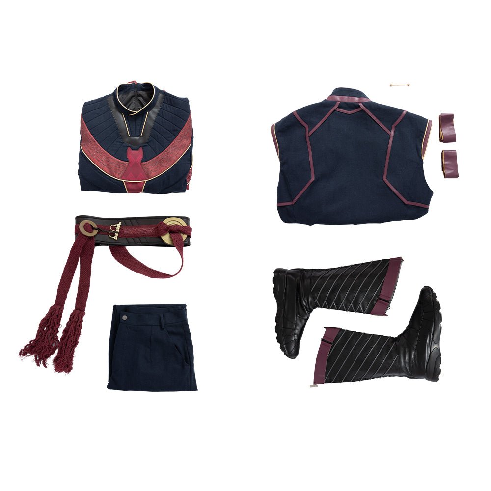 Costume Cosplay Defender Strange - Docteur Strange dans le Multivers de la Folie avec Chaussures