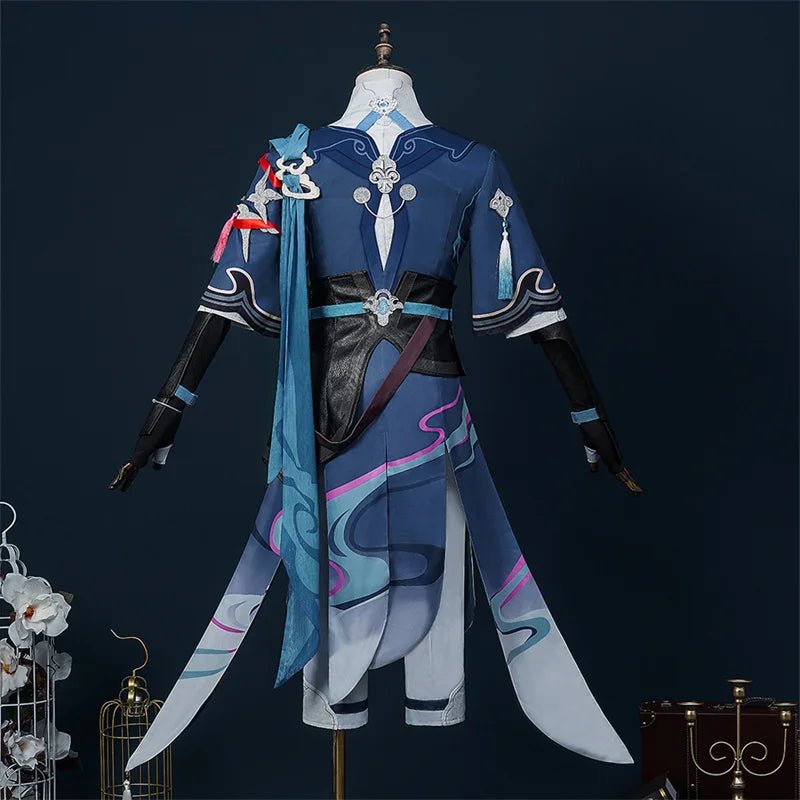 Costume Cosplay Yanqing de Honkai Star Rail - Élégant et Stylé pour Homme