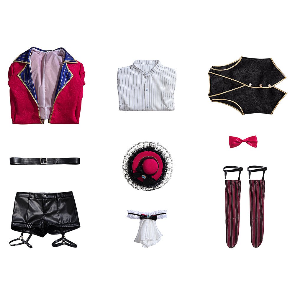 Costume Cosplay Bathory de Oshi No Ko - Uniforme Rouge Inspiré de l'Anime pour Halloween