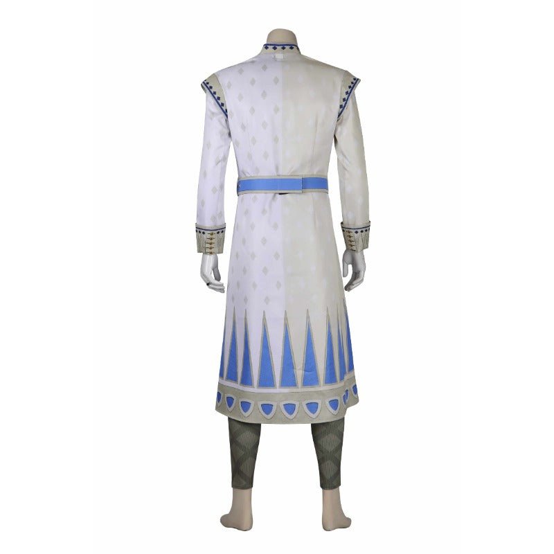 Costume de Roi Magnifico pour Homme - Cape, Robe et Ceinture Cosplay Rosas pour Fête d'Halloween
