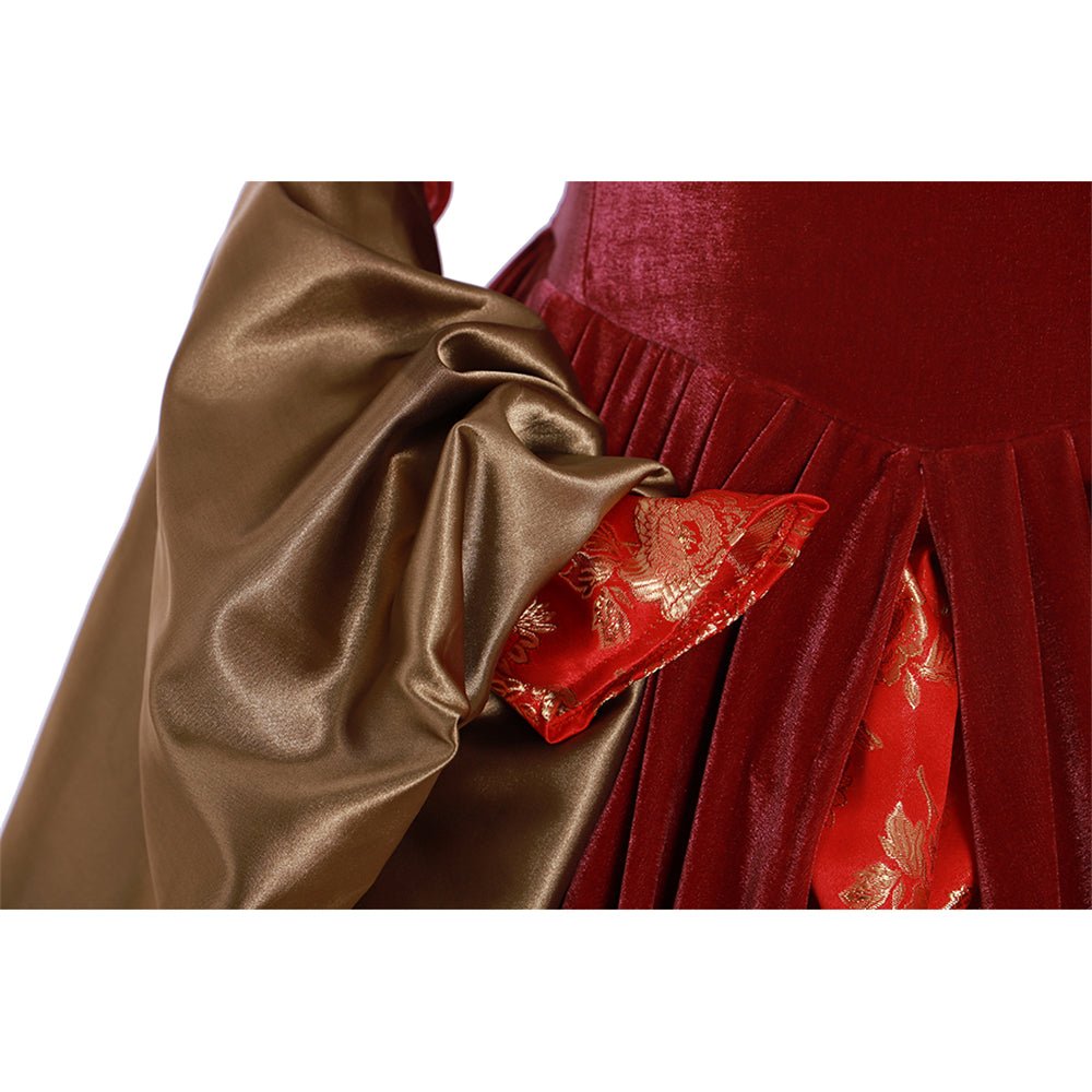 Robe Rouge Elizabeth Tudor Anne Boleyn | Costume Cosplay La Robe des Tudor
