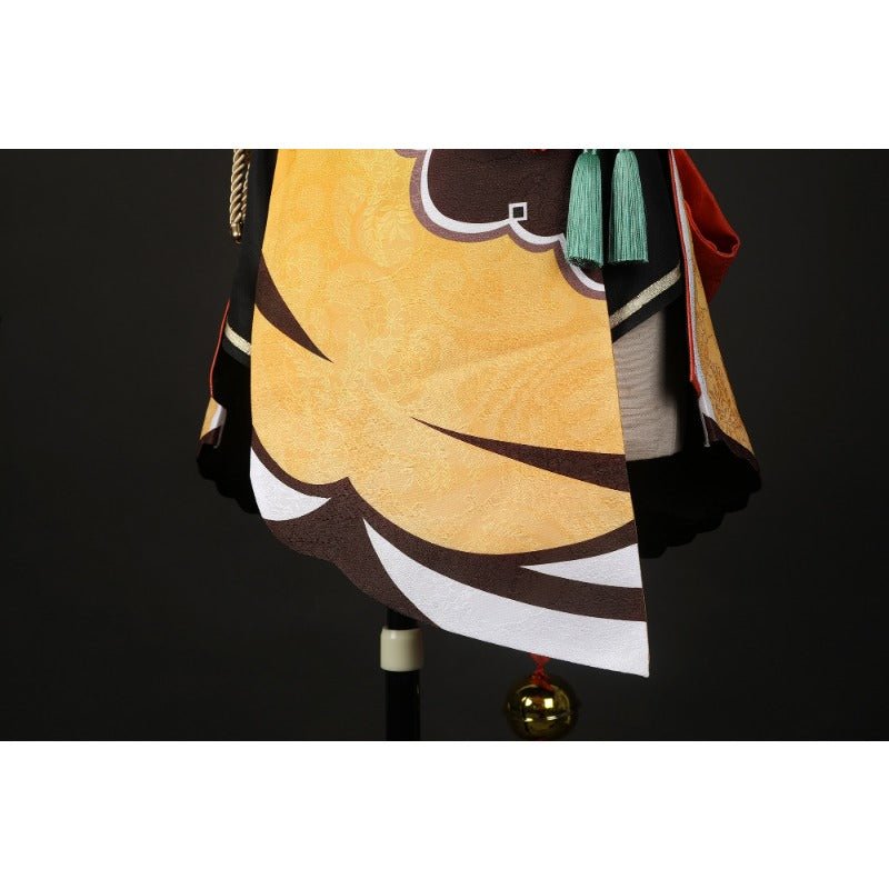 Costume Cosplay Genshin Impact Xiangling pour Carnaval Halloween Femme