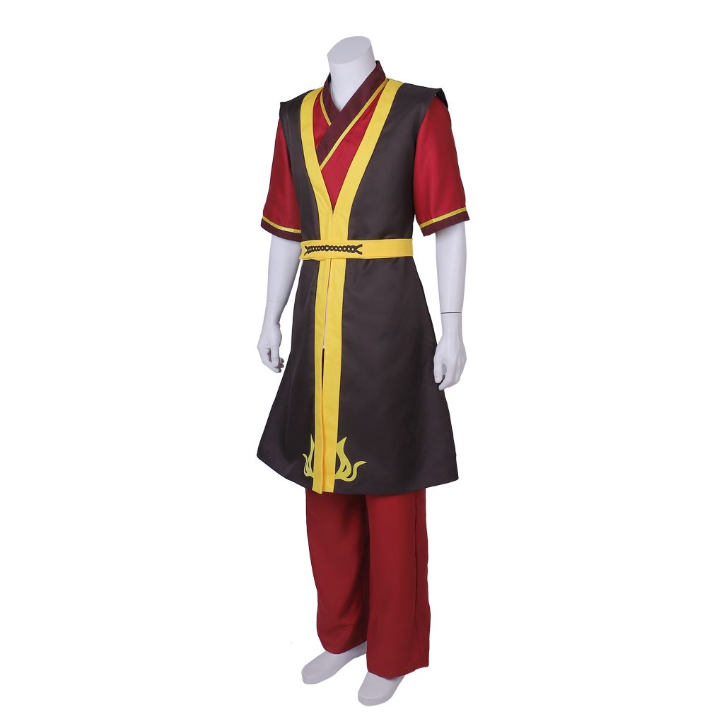 Costume Cosplay Prince Zuko d'Avatar: Le Dernier Maître de l'Air