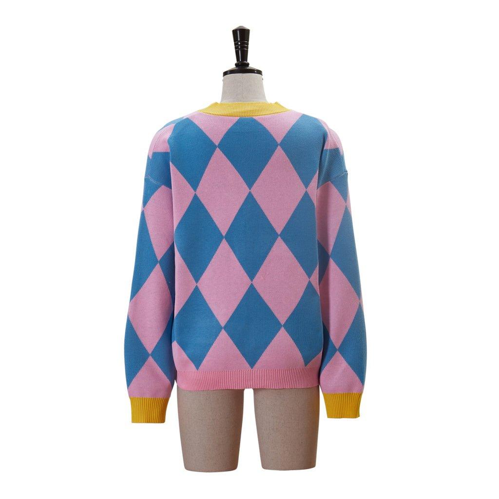 Costume Cosplay Howl Cardigan Tricot Veste Manteau | Inspiré de Studio Ghibli pour Halloween et Événements Thématiques