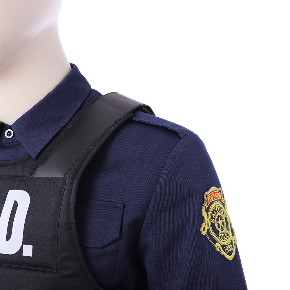 Costume Cosplay Leon S. Kennedy Resident Evil 2 Remake - Haute Qualité