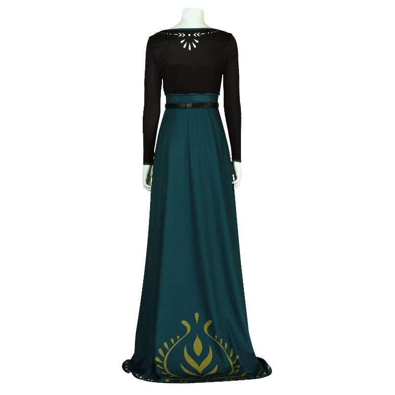 Costume Cosplay Anna Frozen - Robe Anime de Haute Qualité pour Enthousiastes du Cosplay