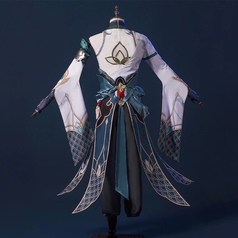 Costume Cosplay Honkai Star Rail Jeune Dragon Froid DanHeng avec Corne de Dragon