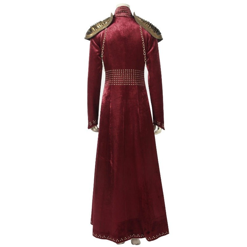 Costume Cosplay Robe Rouge de Cersei Lannister | Tenue Personnalisée Game of Thrones