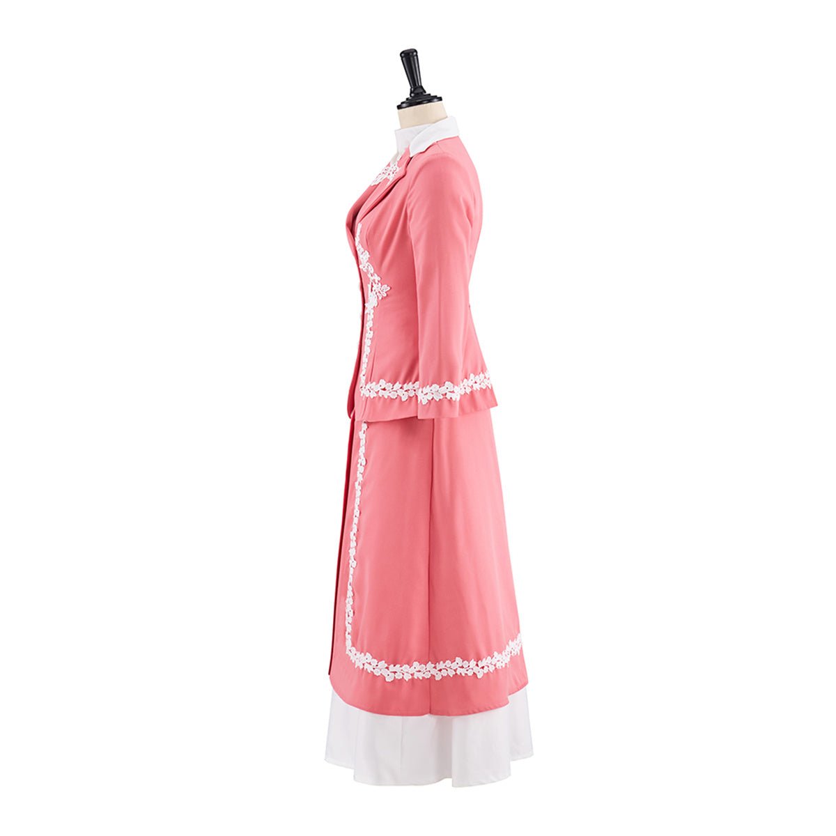 Costume Cosplay Edward Rose - Ensemble Robe Cosplay, Élégante Jupe Rose