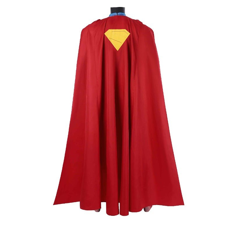 Costume Cosplay Superman Legacy Clark Kent - Combinaison Héros avec Cape pour Halloween et Événements Cosplay