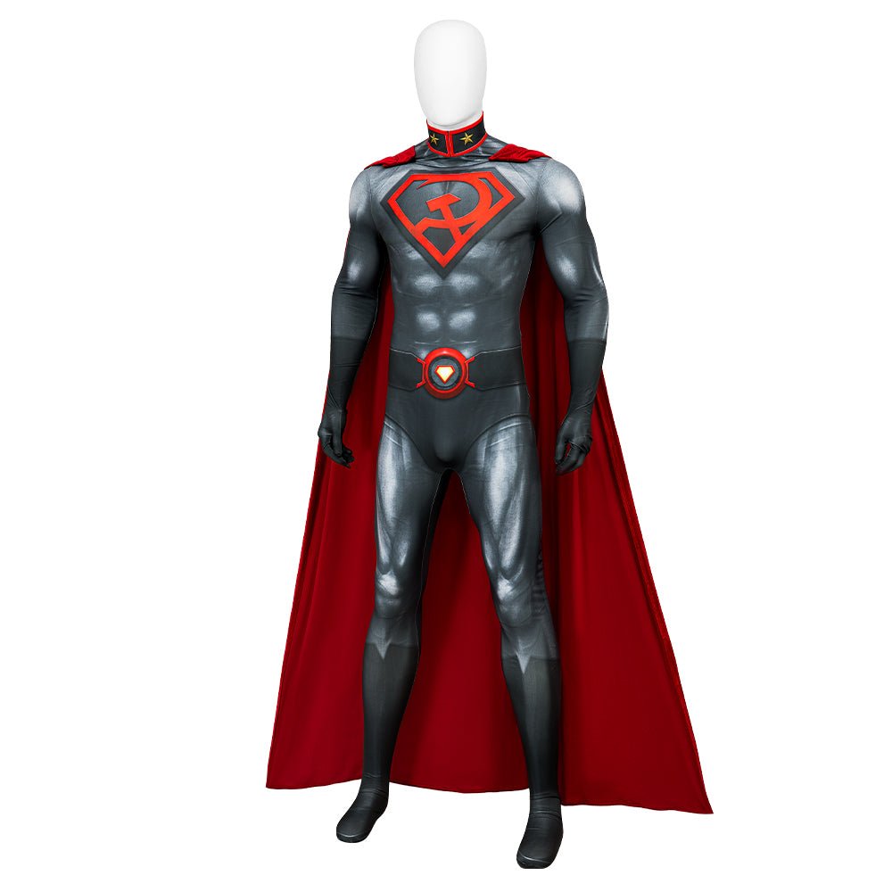 Costume Cosplay Superman Red Son Complet - Bodysuit pour Halloween